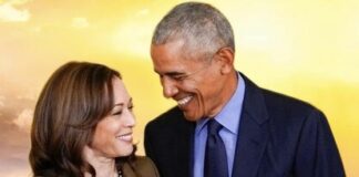 Obamas endorses Harris