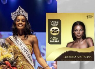 Chidimma Adetshina crowned Miss Universe Nigeria 2024, representing Taraba state.