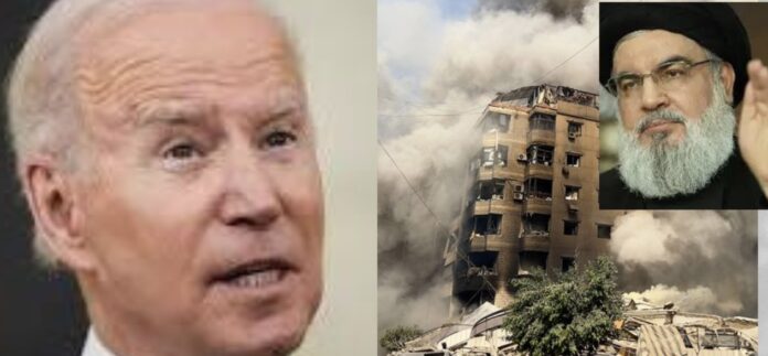 Biden speaks on Nasrallah’s death as justice for terror victims