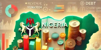 Rising Nigeria state debts, despite federal allocations, and internally generated revenue.