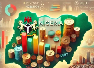 Rising Nigeria state debts, despite federal allocations, and internally generated revenue.