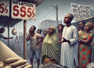 Food inflation in Nigeria hits record levels in November 2024.
