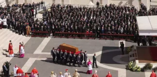 POPE FRANCIS BURIAL