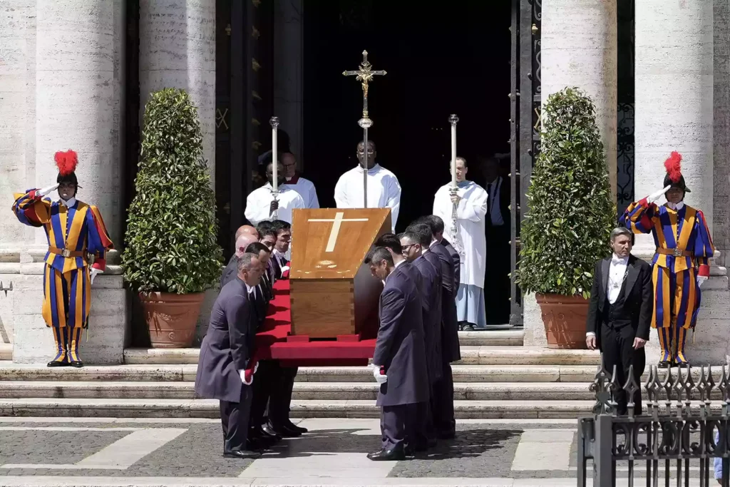 POPE FRANCIS BURIAL