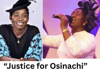 Gospel singer Osinachi Nwachukwu