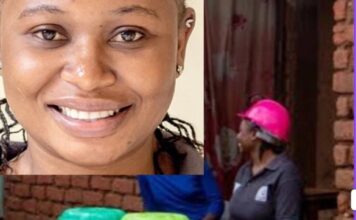 Malawian Engineer Develops Device to Fight Unsafe Drinking Water Malawian engineer Tadala Mtimuni with MalawiDrop safe drinking water device for rural households.