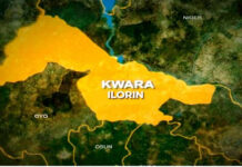Map of kwara state