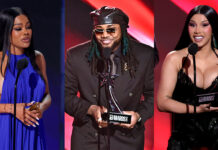 BET Awards 2026: Lauryn Hill, Tems, Cardi B and Teyana Taylor Shine on a Historic Night of Black Excellence Teyana Taylor Leon Thomas Cardi B BET Awards Split