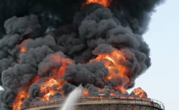 Five-Million-Litre Diesel Tank Fire Contained in Apapa, No Casualties Recorded IMG 20201107 WA0001